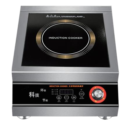  Commercial Use 5000W Induction Cooker Non Stick Arc-shaped Surface High Power Fast Cook For Hotel Canteen Restaurant Use 